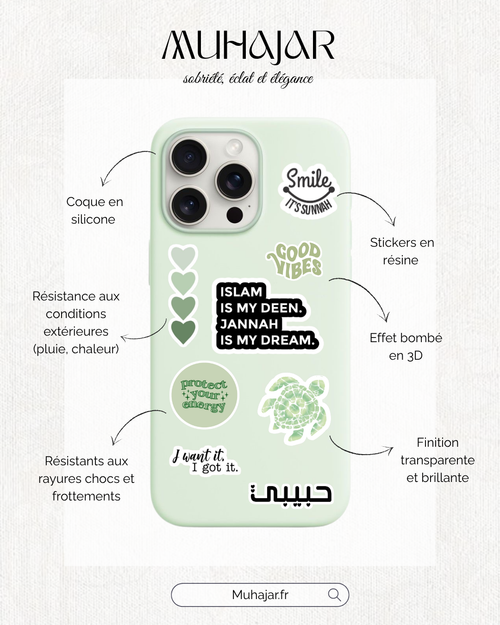 Planche Stickers - Green vibe