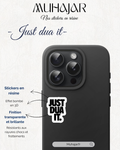 Stickers résine - Just Duaa it