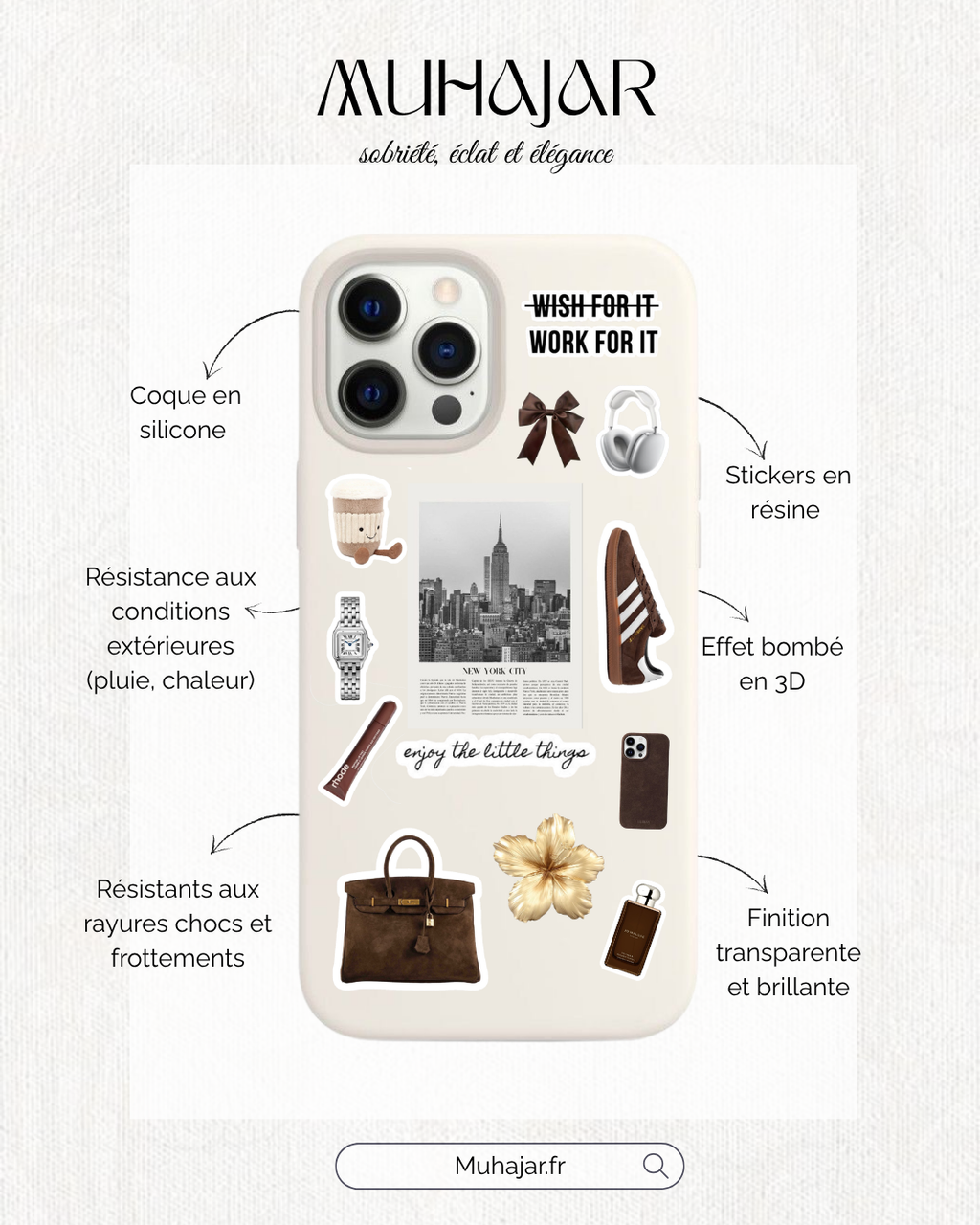 Planche de Stickers - Cocoa Vibes