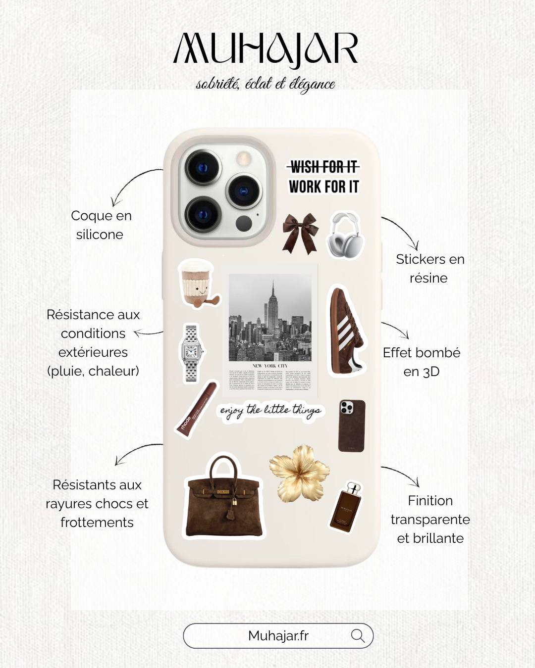 Planche de Stickers - Cocoa Vibes