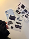 Planche de stickers - blue mood