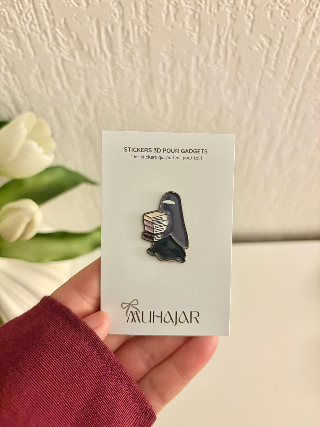 Stickers métal - Niqabi