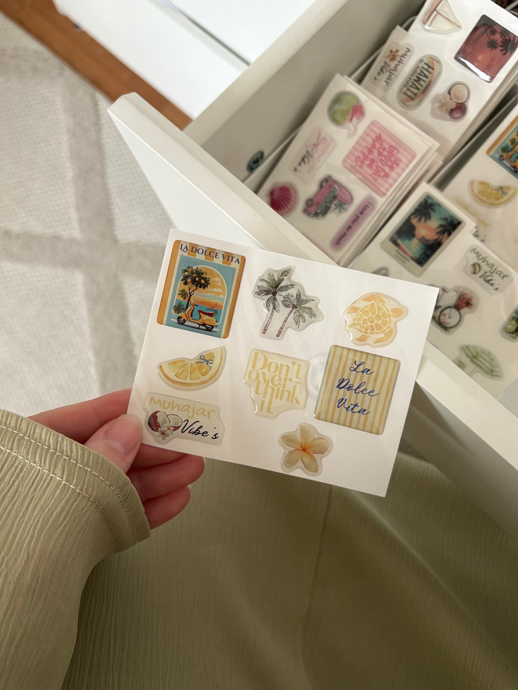 Planche Stickers - Dolce Vita