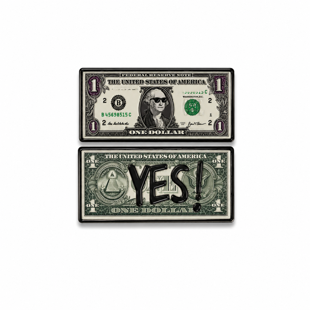 Stickers métal - Dollars