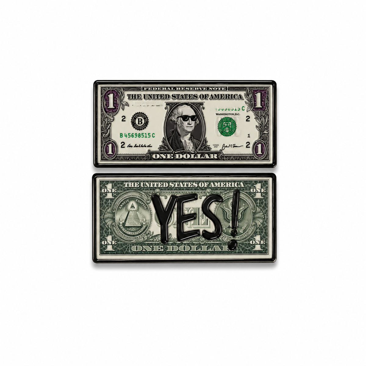 Stickers métal - Dollars