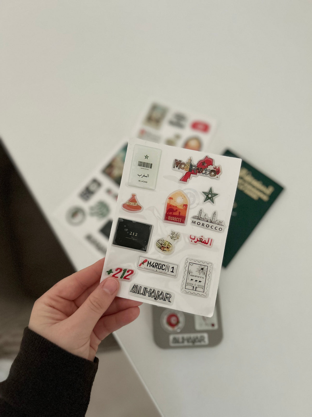 Planche Stickers - Maghreb